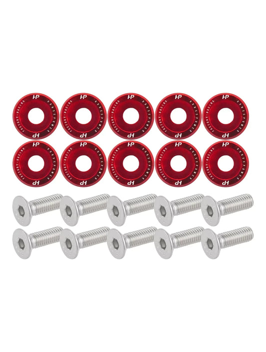 Kit x10 arandelas anodizadas 6mm