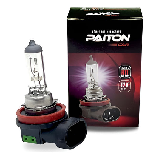 Lámpara Halógena H11 - Paiton Pgj19-2 - Blanco