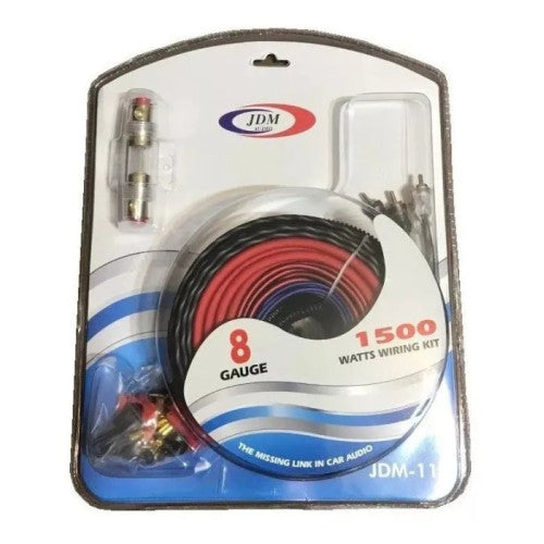 Kit De Cables Para Potencia 8 Gauge