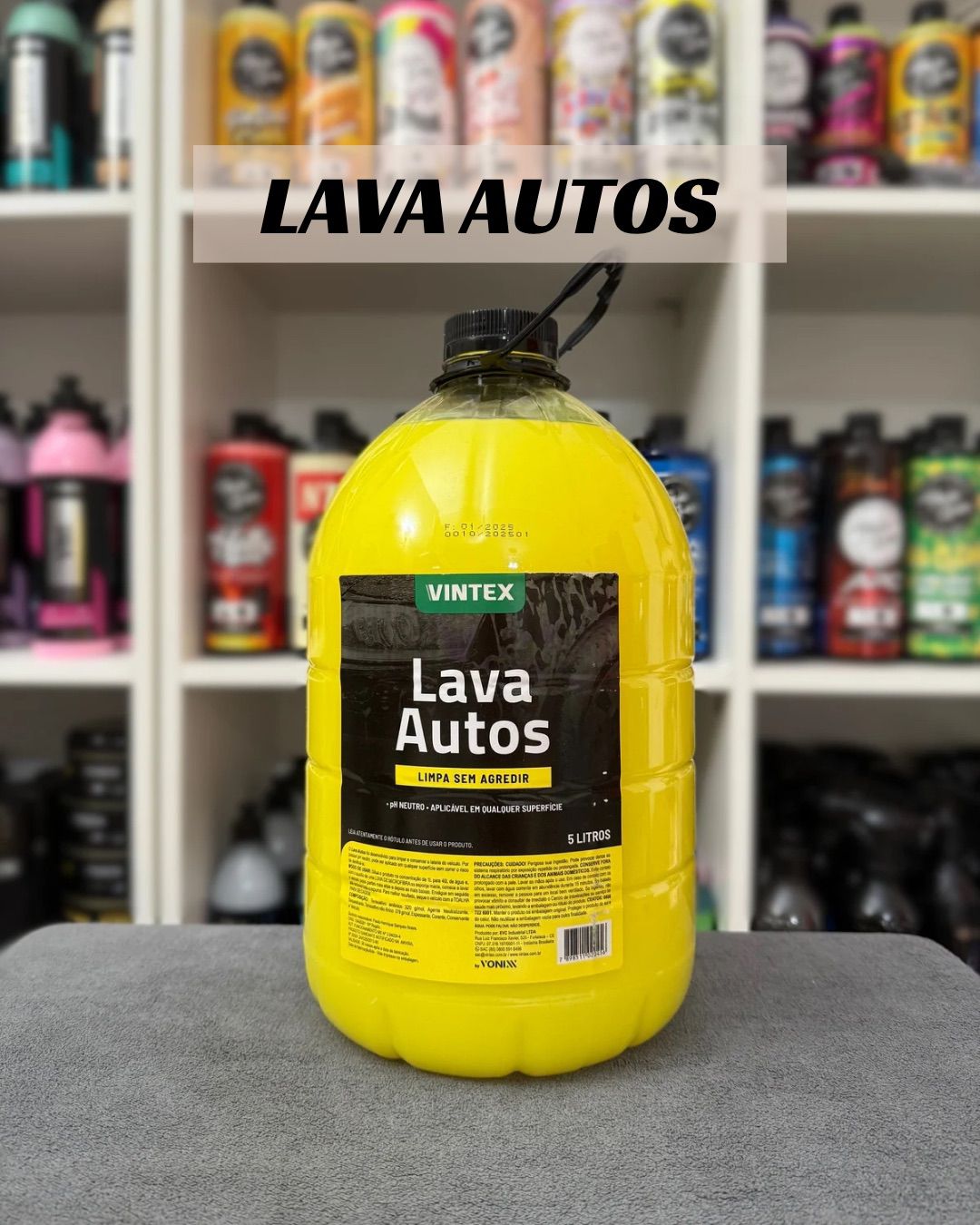 Shampoo lava autos Vintexx 5 Litros