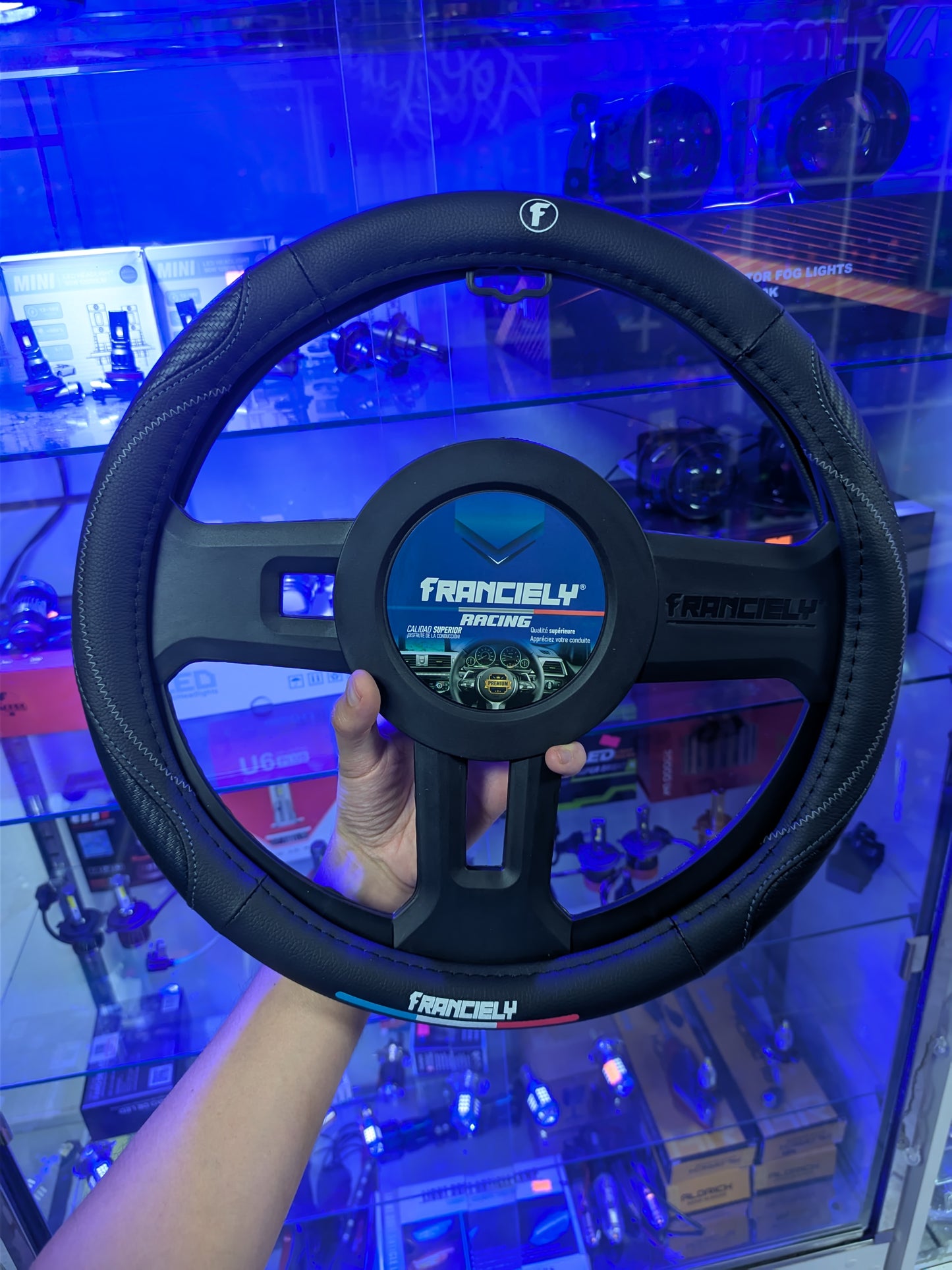 Cubre Volante Franciely Racing