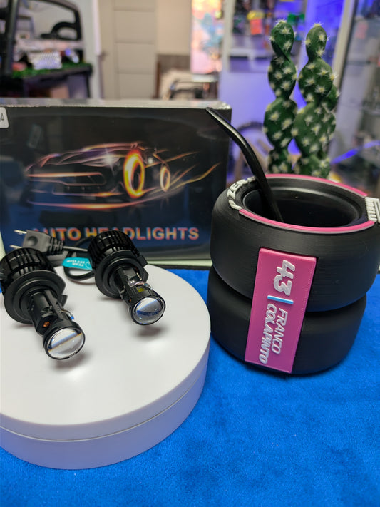 Kit Proyector Led H7 110 watts + Mate Colapinto