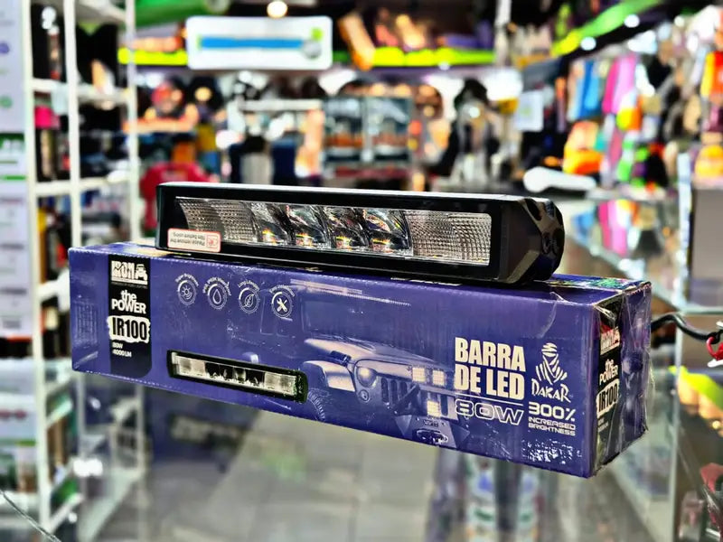 BARRA DE LED HEAVY DUTY 31CM – 80 WATS – 8 CHIP LED
