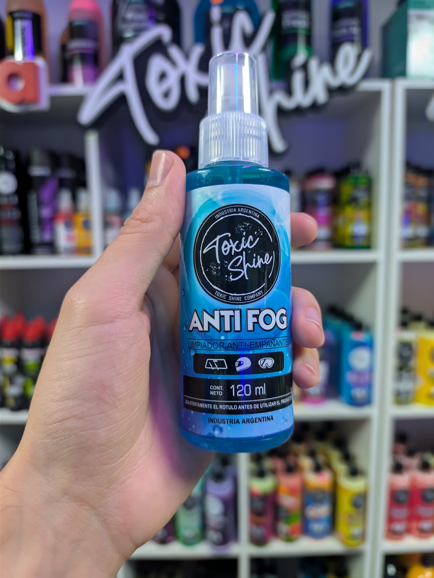 Desempañante de vidrios ANTI FOG Toxic Shine⚡