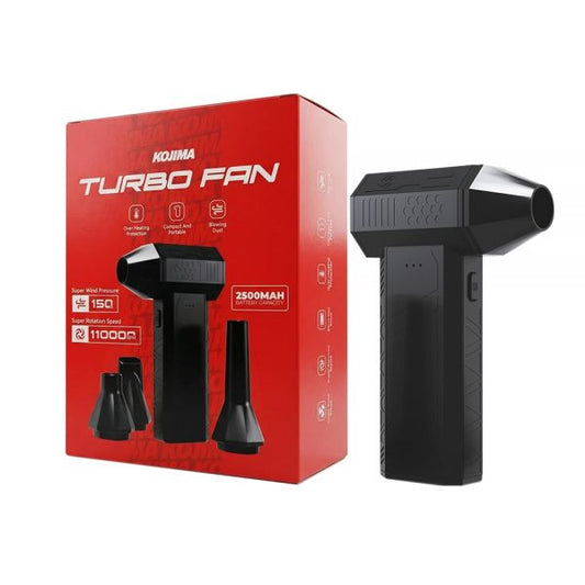 Kit soplador Turbo Fun Kojima 3 Vel. 11000rpm Multifunción Negro