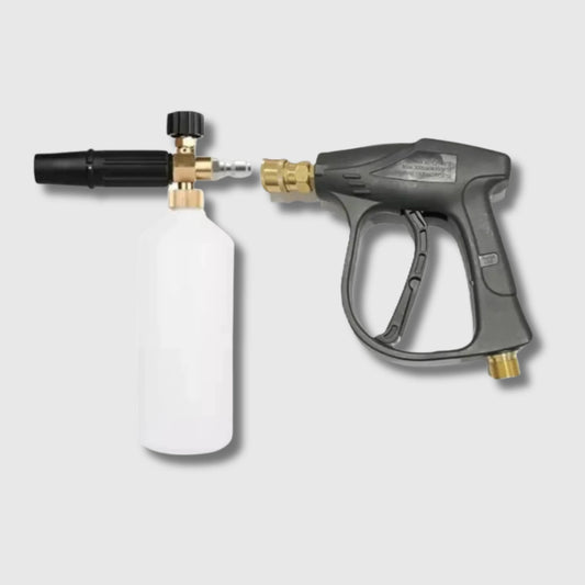 Foam Lance Profesional Pico Lanza Espuma 360 + Pistola Corta + Adaptador Quick Connect