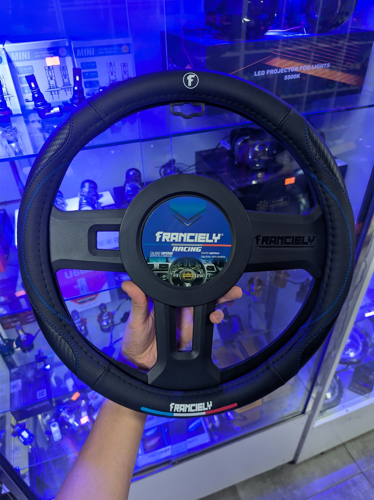 Cubre Volante Franciely Racing