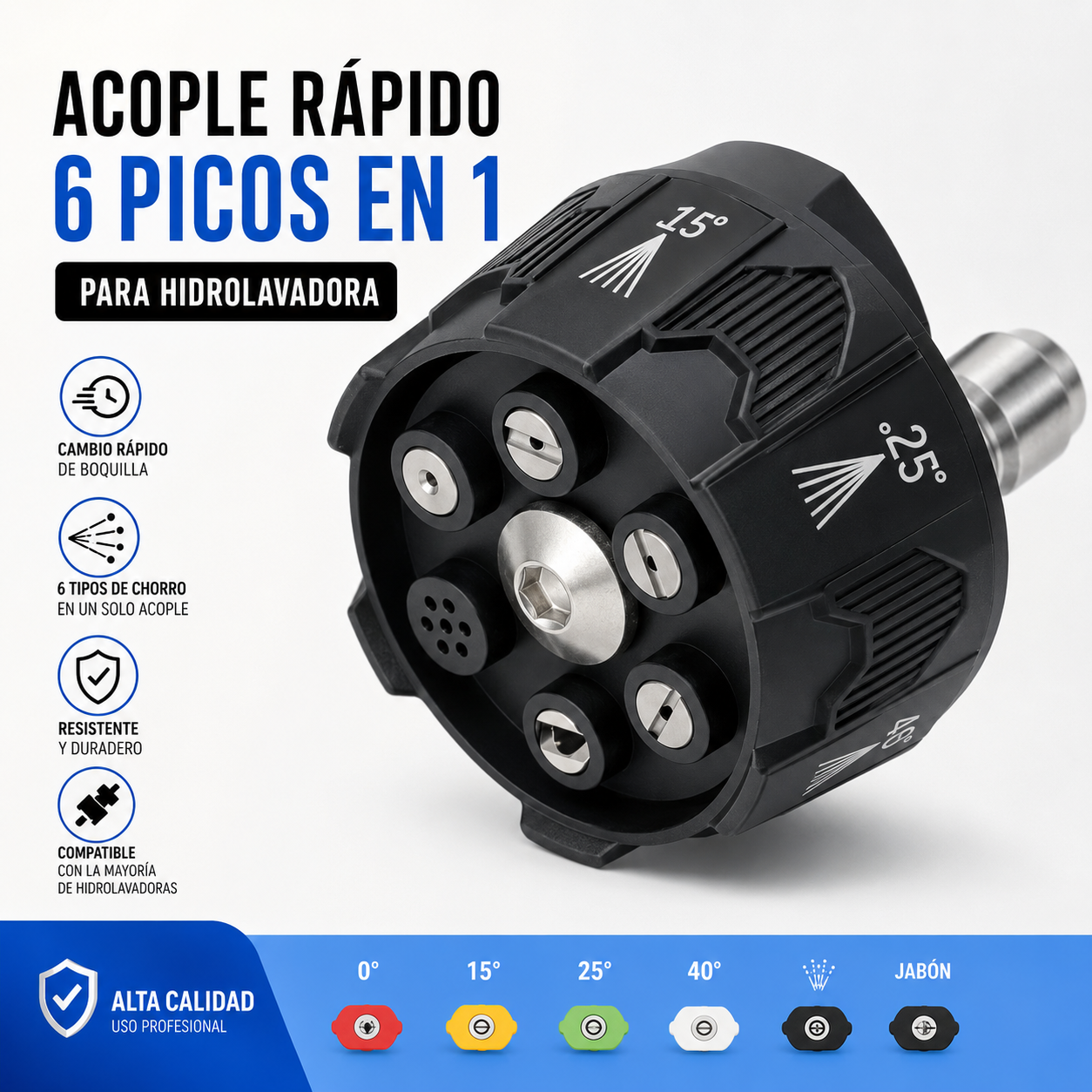 Pico para Hidrolavadora 6 en 1