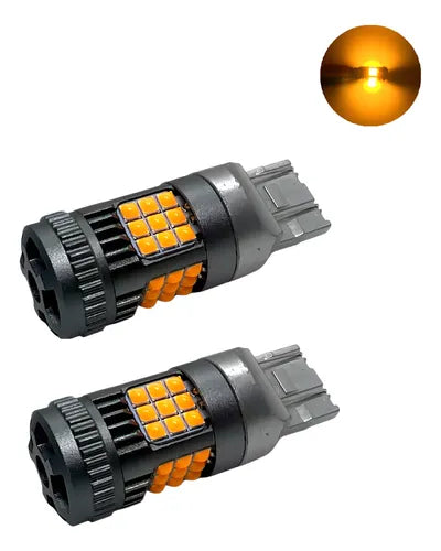 Kit Led T20 7443 Canbus Ambar
