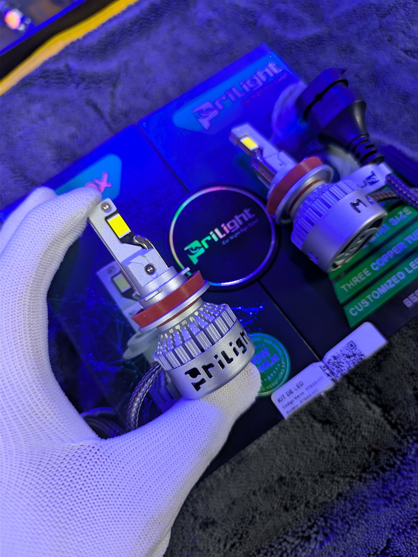 Kit Cree Led Prilight P7 Max 200W 20000LM 6500K