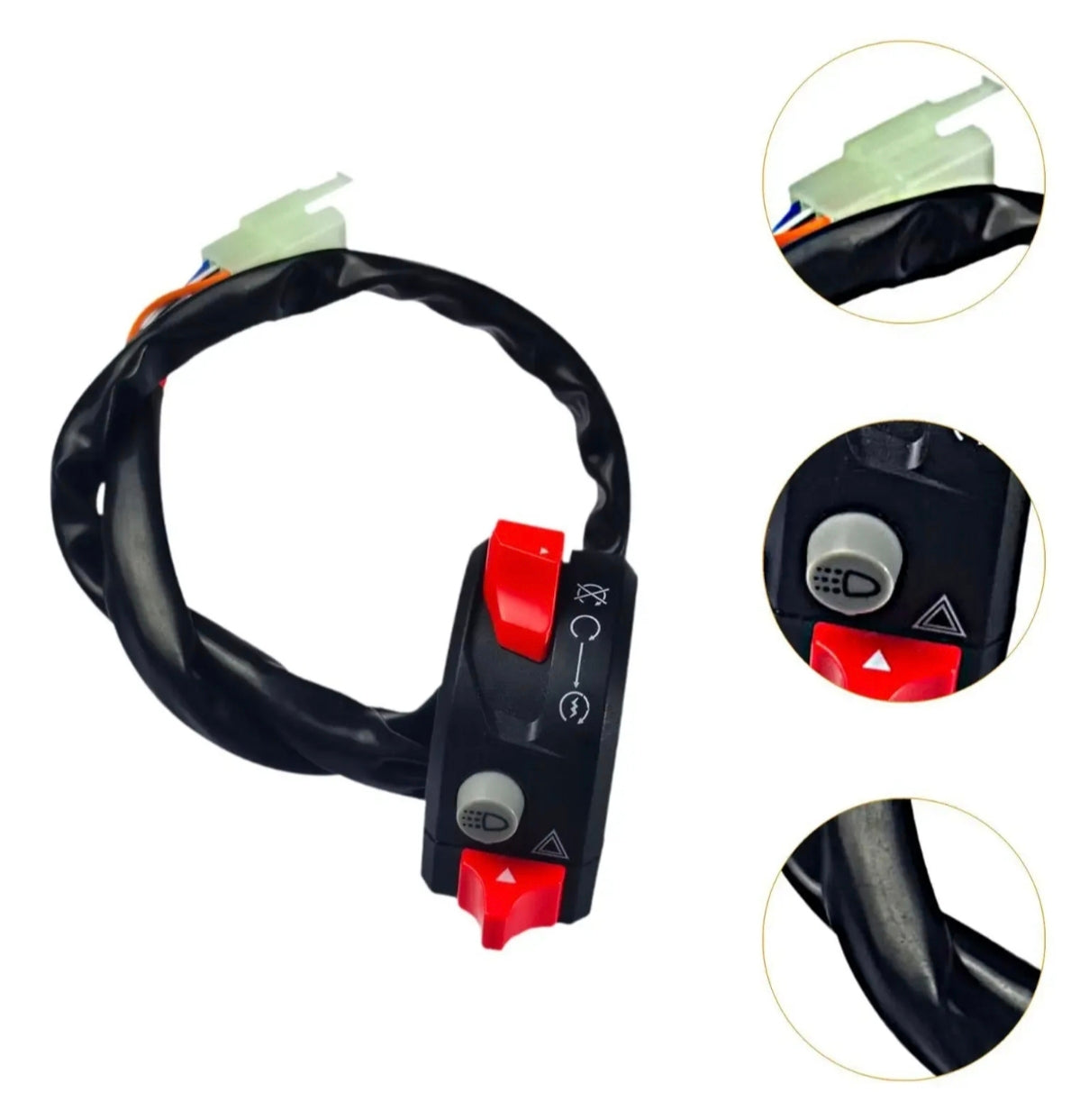 Interruptor Corta Corriente + Baliza Universal Moto