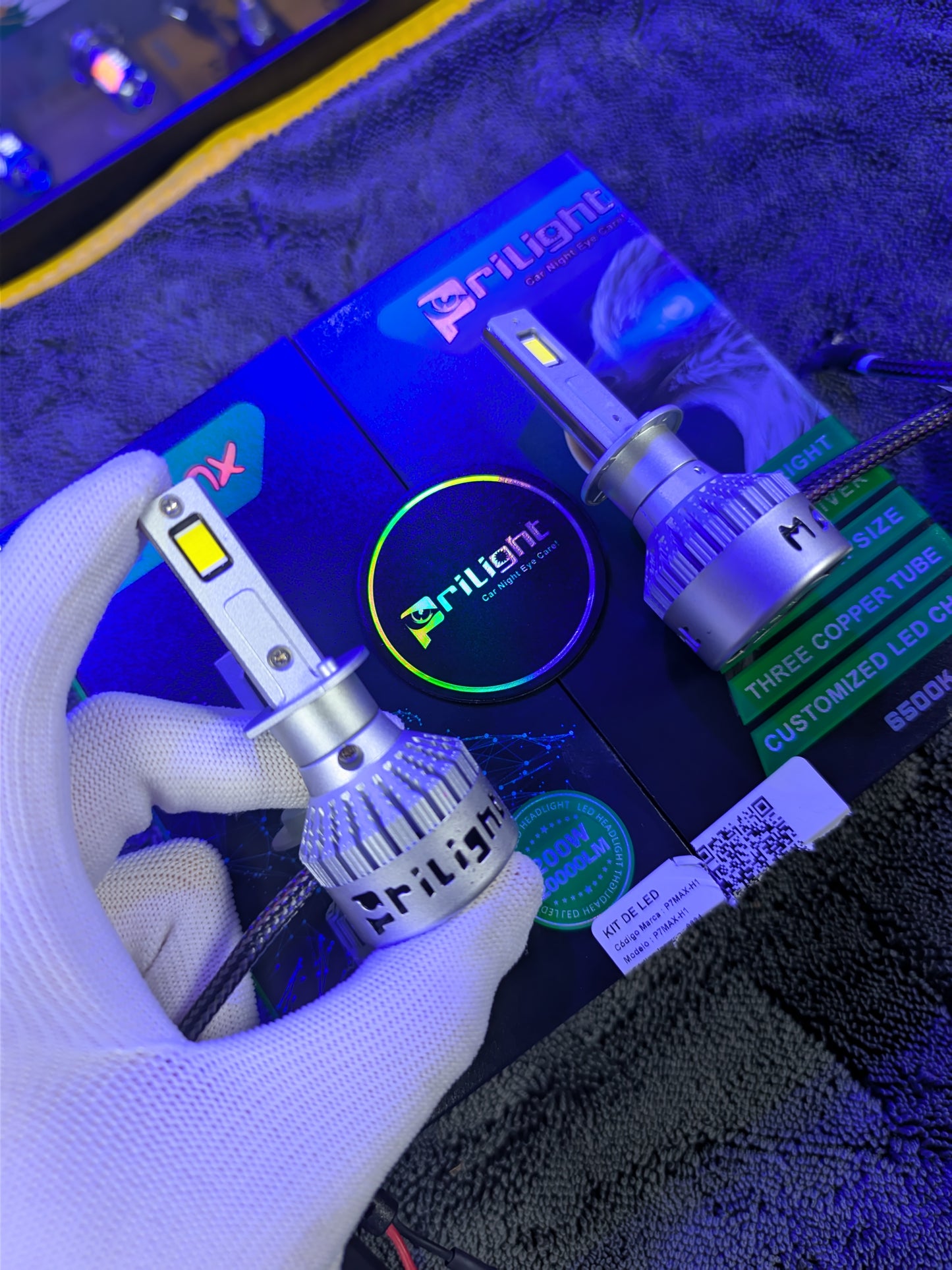 Kit Cree Led Prilight P7 Max 200W 20000LM 6500K