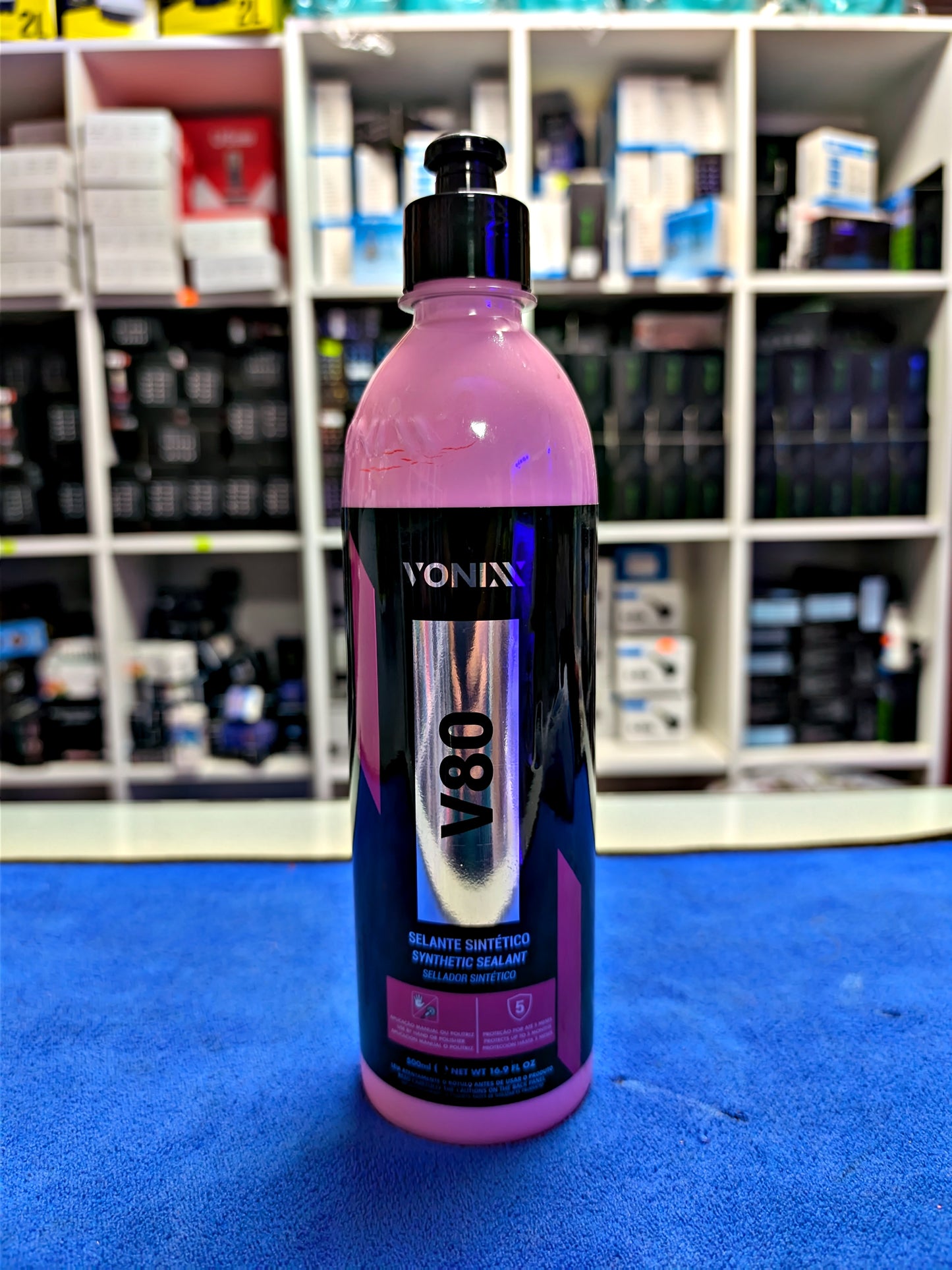 V80 Synthetic Sealant Sellador Acrilico 500 ml Vonixx