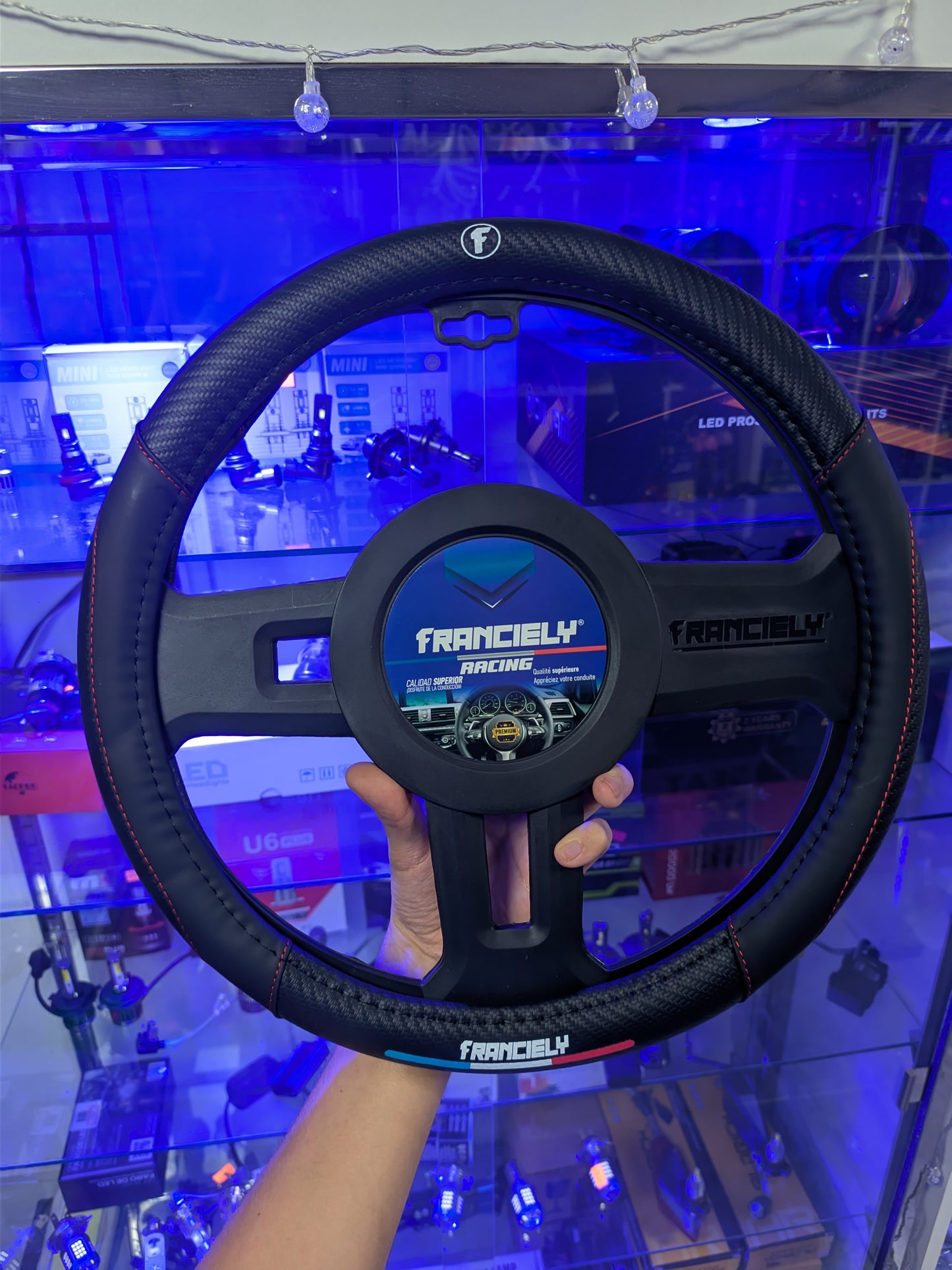Cubre Volante Franciely Racing