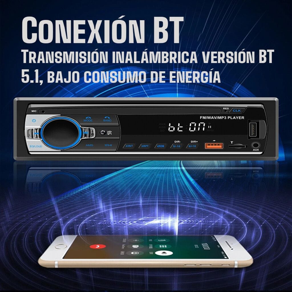 Estereo Mp3 Jsd-530 Usb Bluetooth 1 Din Aux Radio Fm