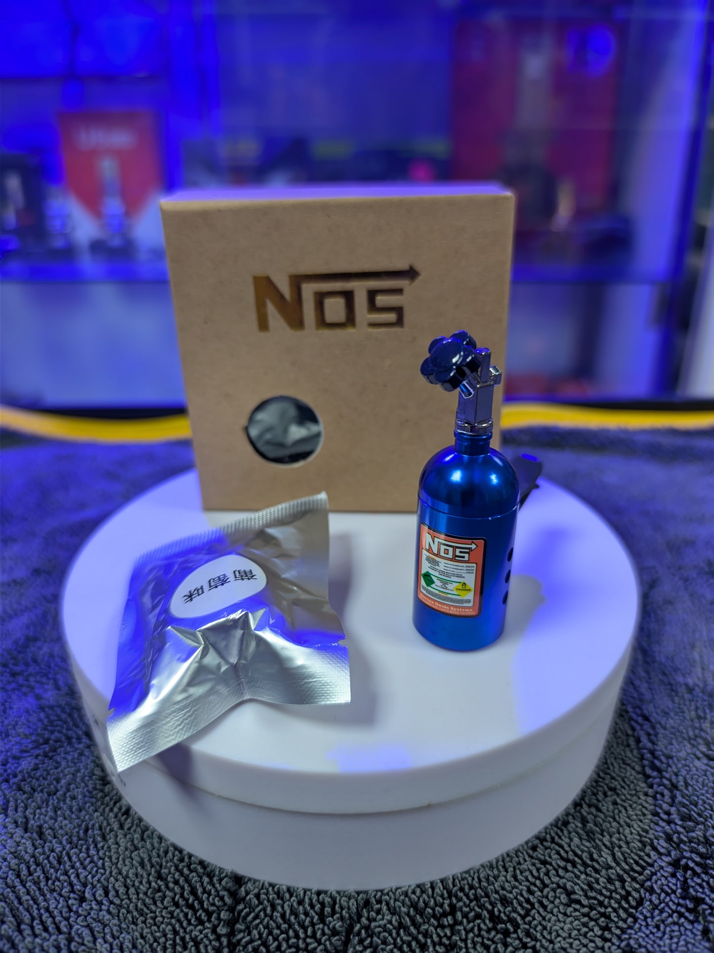 Aromatizador Para Auto Nitro Nos Metal