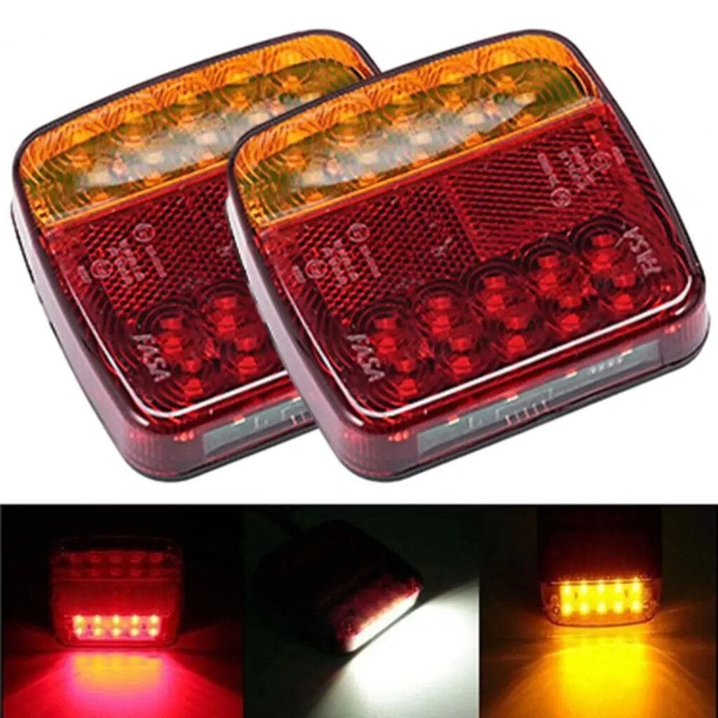 Kit X2 Faros para camion/trailer inalambricos 12/24v