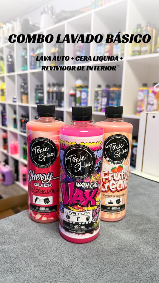 COMBO LAVADO BÁSICO TÓXIC SHINE