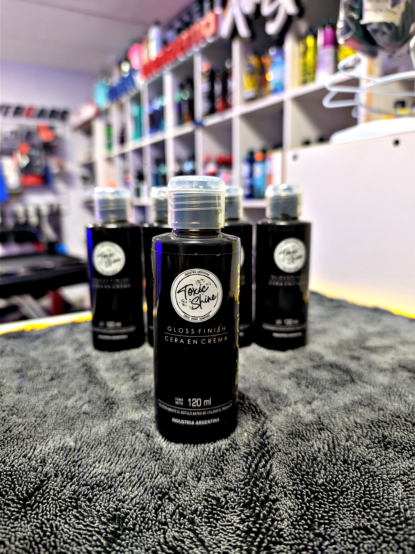 CERA EN CREMA MINI DARK COLORS 120ML TÓXIC SHINE⚡