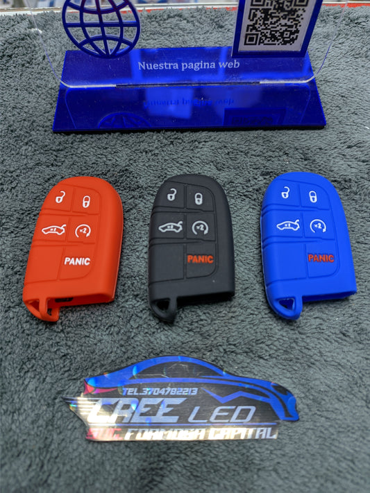 Funda llave siliconada FIAT TORO - JEEP COMPASS - FIAT ARGO