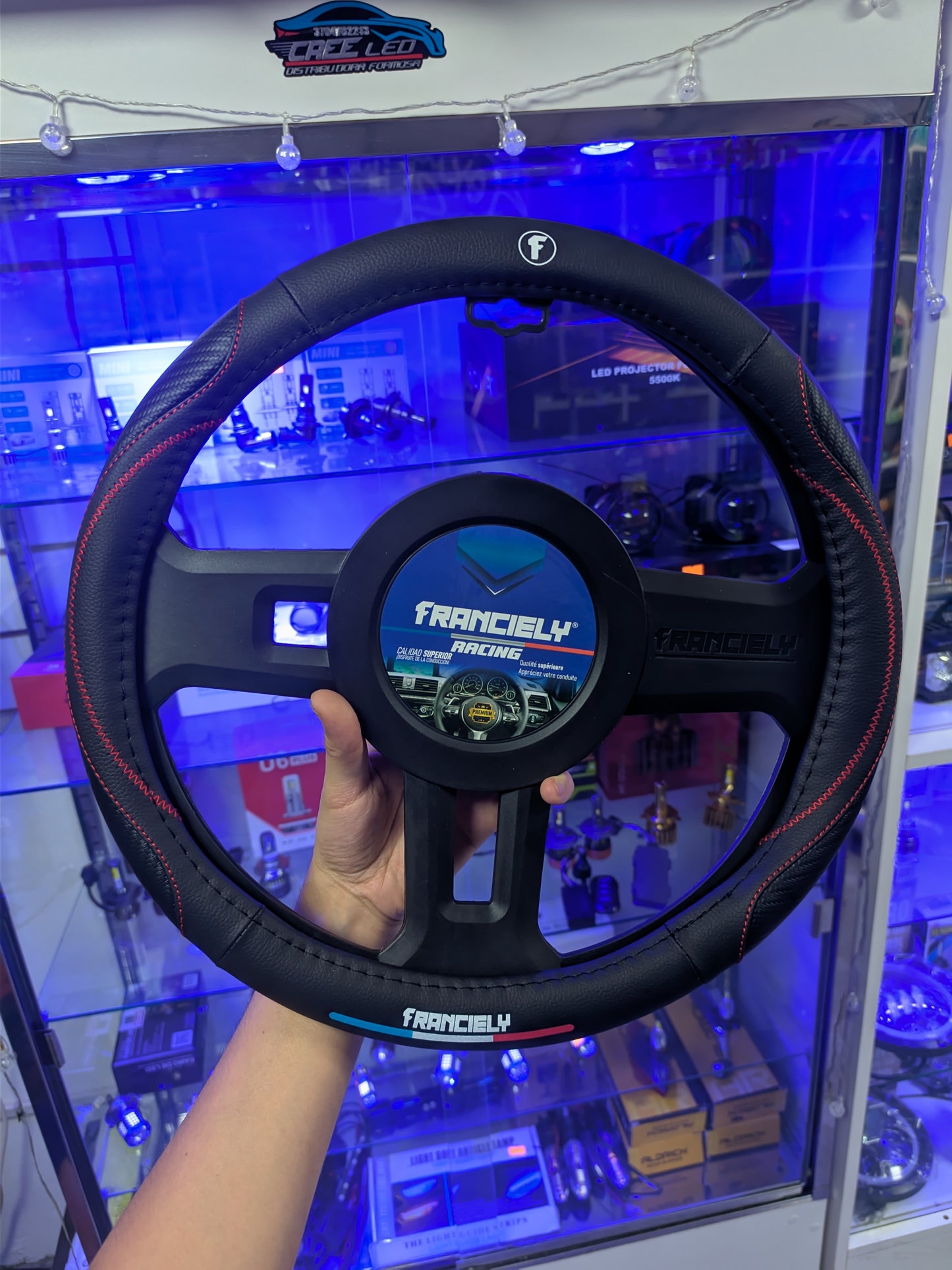 Cubre Volante Franciely Racing
