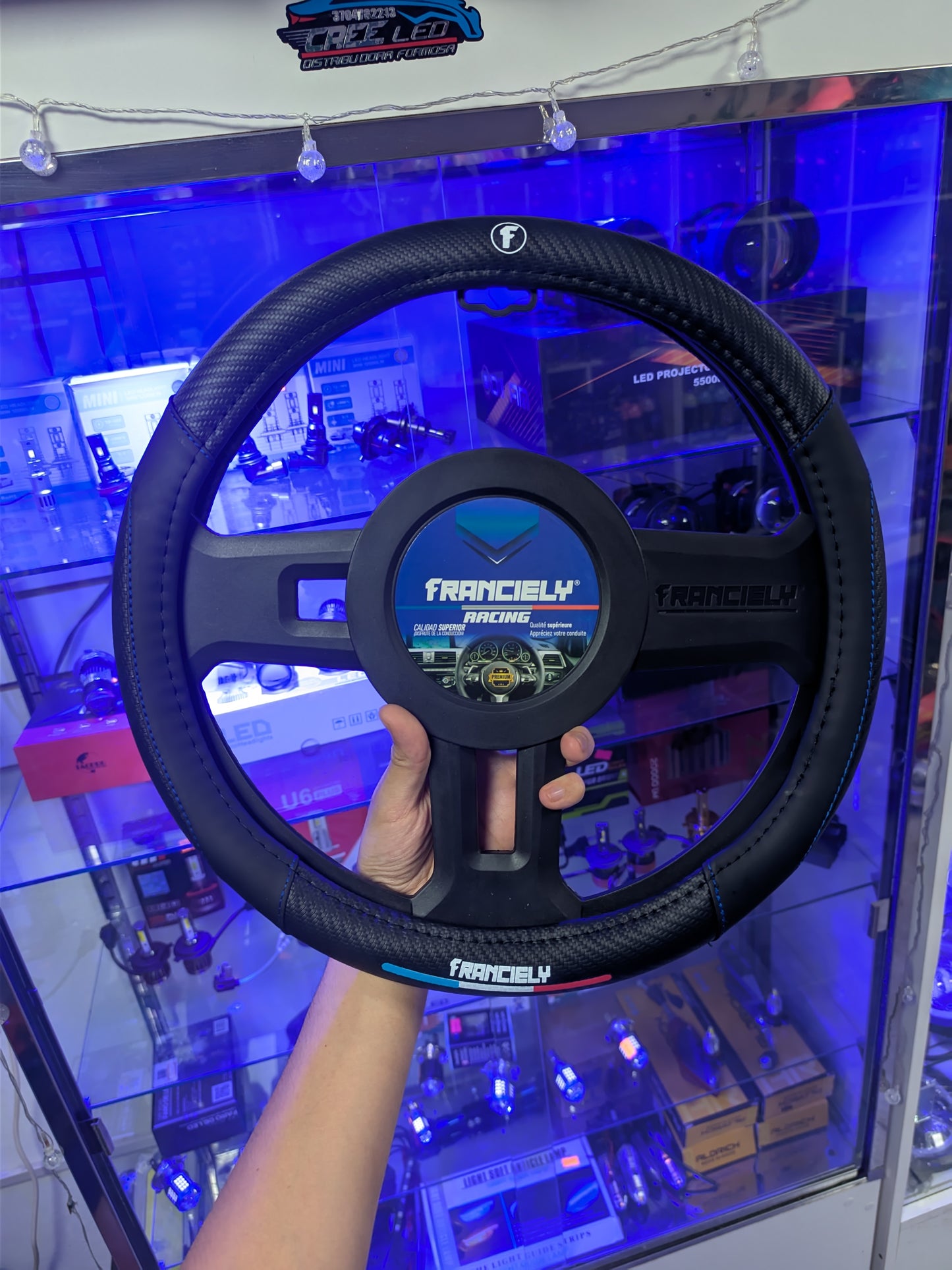 Cubre Volante Franciely Racing