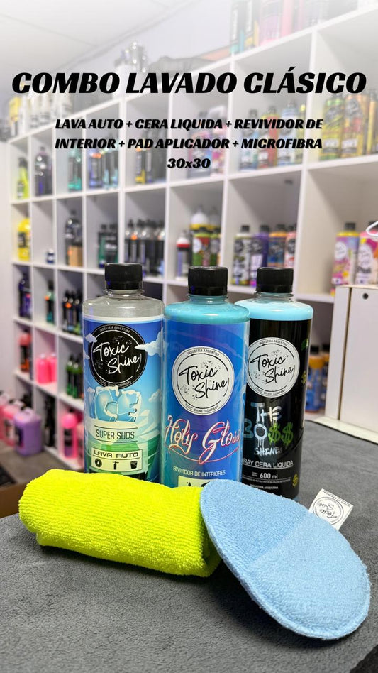 COMBO LAVADO CLÁSICO TOXIC SHINE