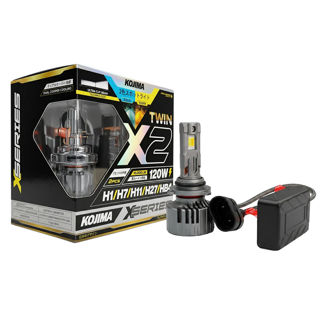 Kit Cree Led X2 Dual Color Blanco/Amarillo 120w