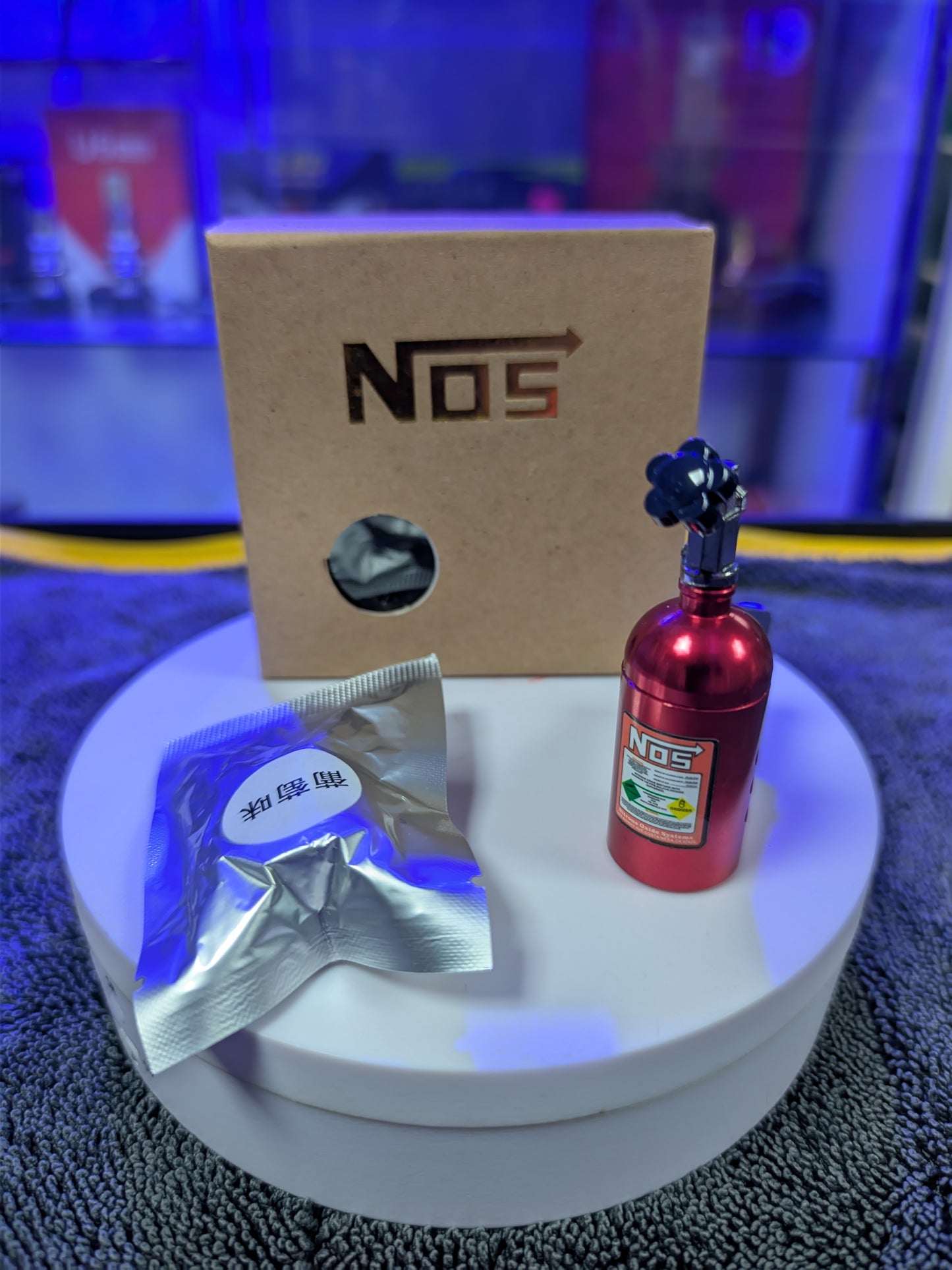 Aromatizador Para Auto Nitro Nos Metal