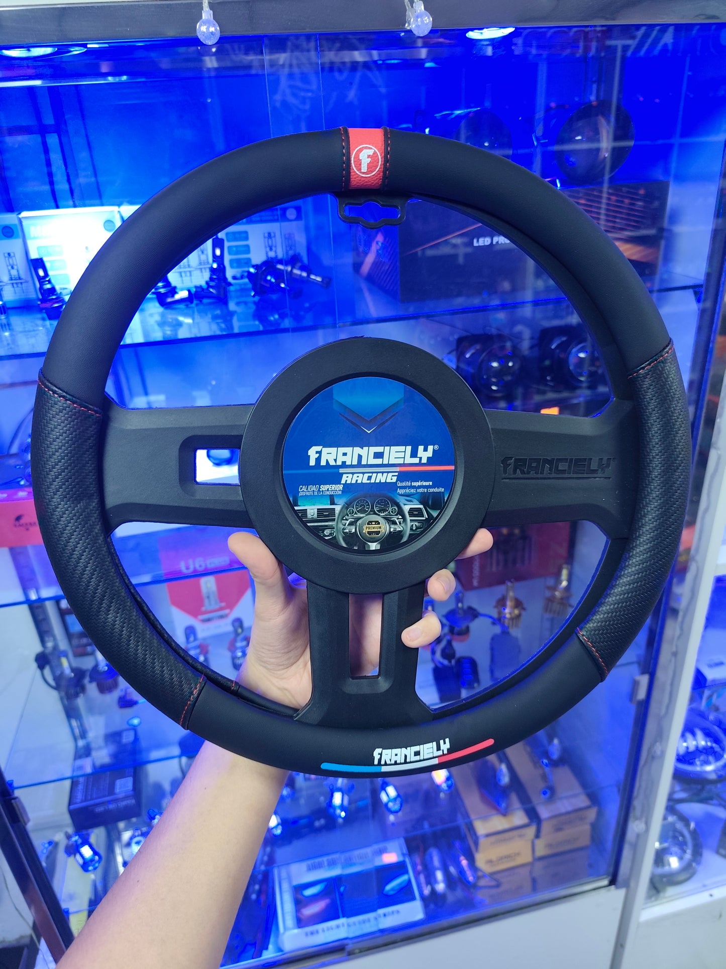 Cubre Volante Franciely Racing