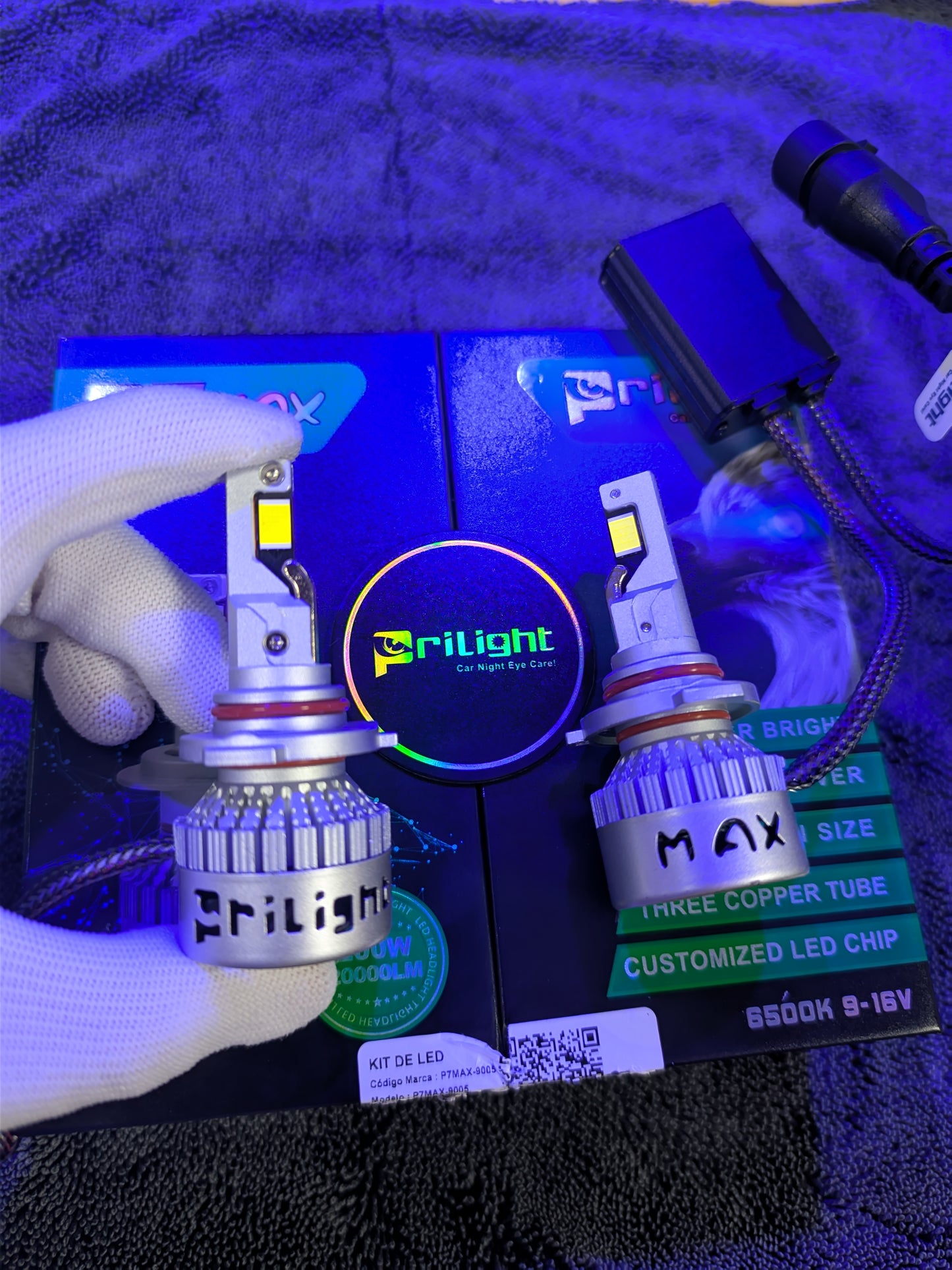 Kit Cree Led Prilight P7 Max 200W 20000LM 6500K
