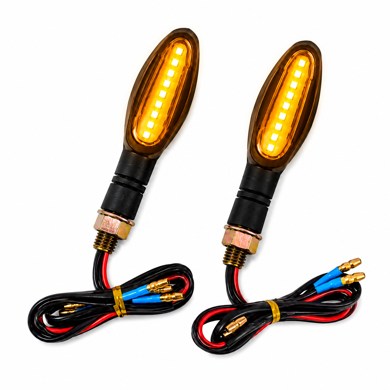 Kit Guiños Led Para Moto Secuenciales