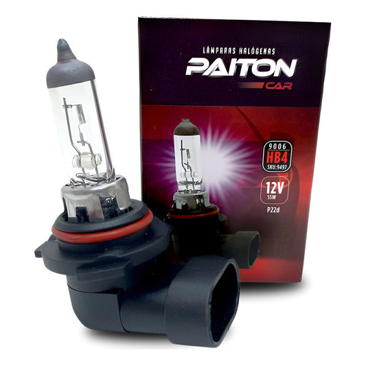 Lámpara Halógena 9006/Hb4 - Paiton P22d - Blanco