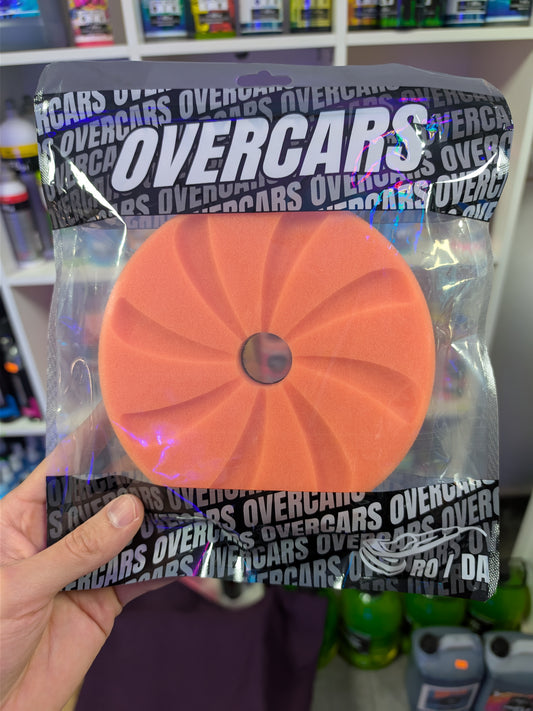 Pad Spiral Corte Medio – Naranja Pulido 5 Pulgadas Overcars