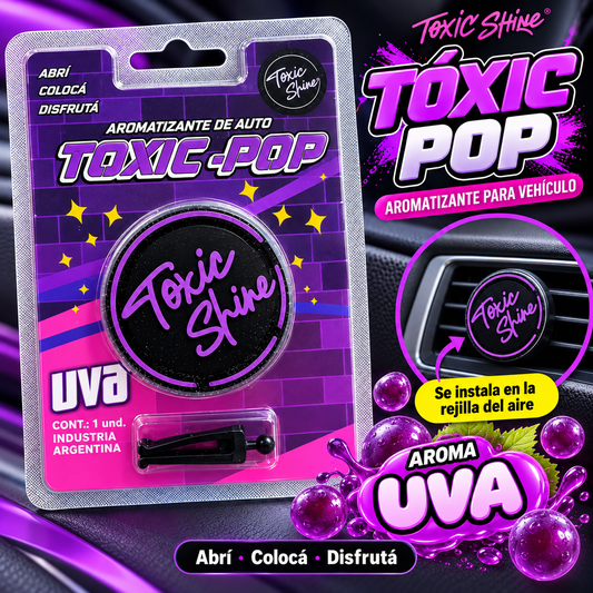 AROMATIZANTE TOXIC POP P/REJILLA AIRE